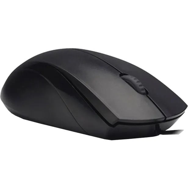 Mouse Óptico com Fio Rapoo N1200 Silent USB – Preto - Imagem 2