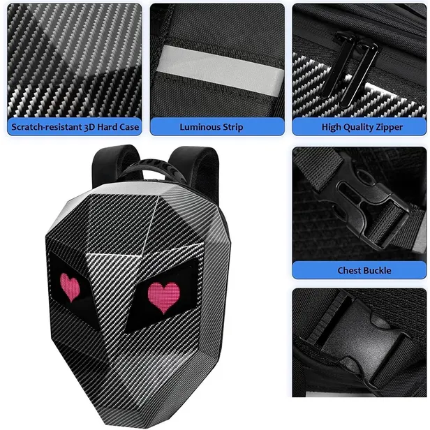 Mochila LED LOY – Bluetooth - Imagem 4