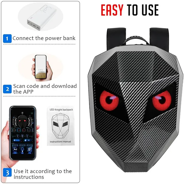 Mochila LED LOY – Bluetooth - Imagem 3