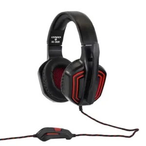 Fone de Ouvido Headset Gamer Sate Preto/Vermelho AE-361R