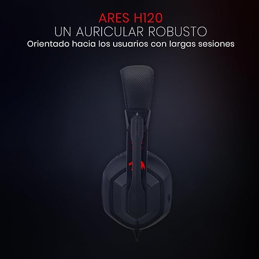 Headset Gamer Redragon Ares H120 - Imagem 8