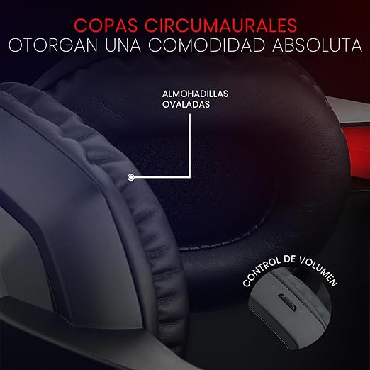 Headset Gamer Redragon Ares H120 - Imagem 5