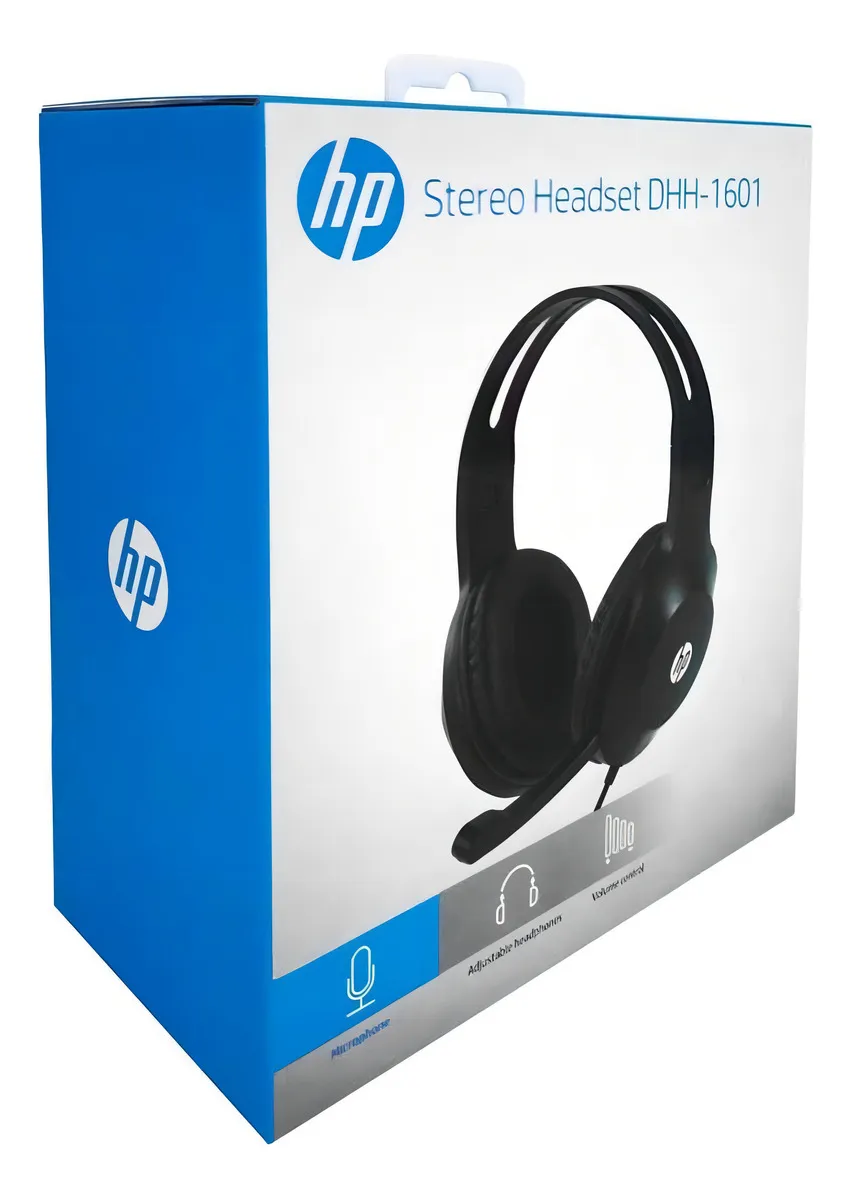Headset HP DHH-1601 – Áudio Potente, Conforto e Microfone Flexível para o Dia a Dia - Imagem 7
