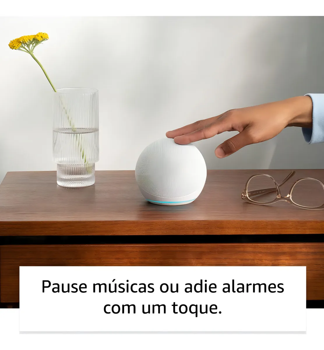Echo Dot 5ª Geração – Alexa, Bluetooth, Wi-Fi Dual Band – Azul Marinho - Imagem 3