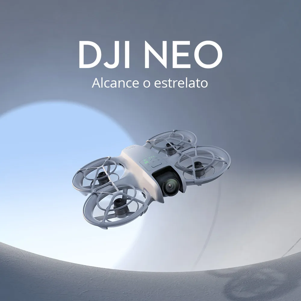 Drone DJI Neo Fly More Combo – Compacto, Inteligente e Pronto para Capturar Momentos Incríveis