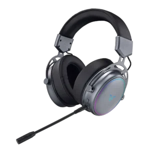 Headset Gamer Rapoo VH800 Wireless – Som Imersivo, Conexão Sem Fio e Conforto Absoluto