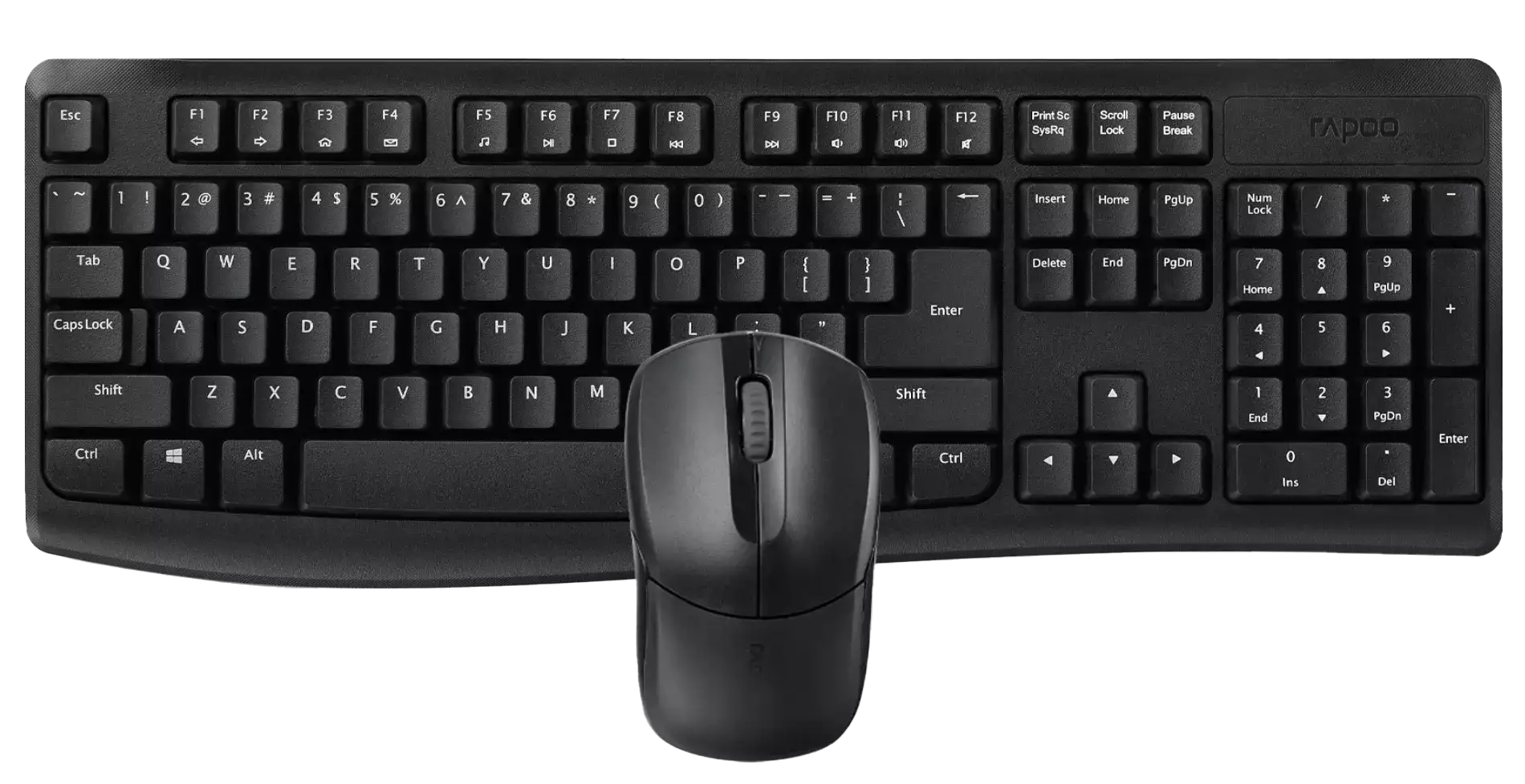 Kit Teclado + Mouse X1800 Pro - Rapoo - Imagem 2
